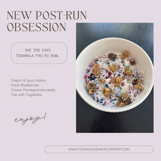 Easy AF ("and fancy") TogaNola Fro-Yo Bowl