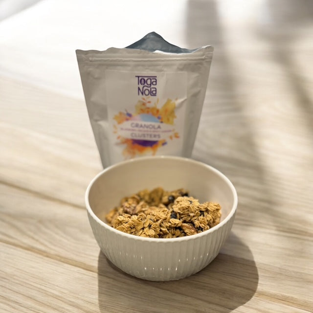 3 Pack of Blueberry, Pecan, & Spicy Ginger Granola Clusters 8oz