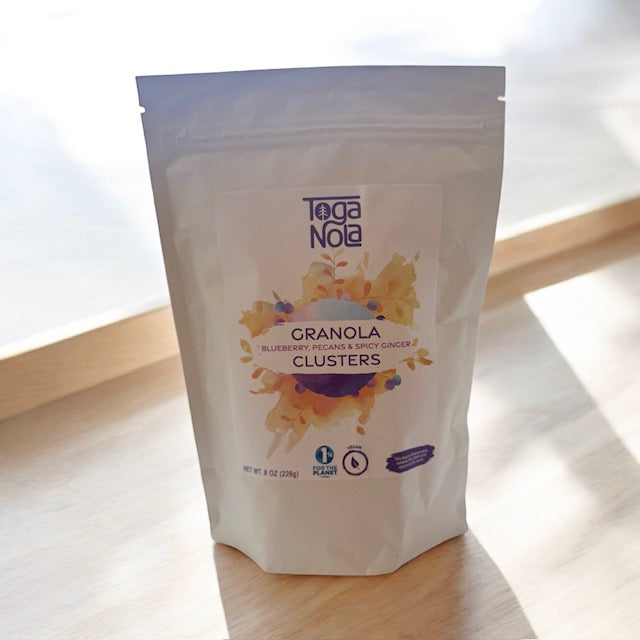 Case of Blueberry, Pecan, & Ginger Granola Clusters (12 Units)