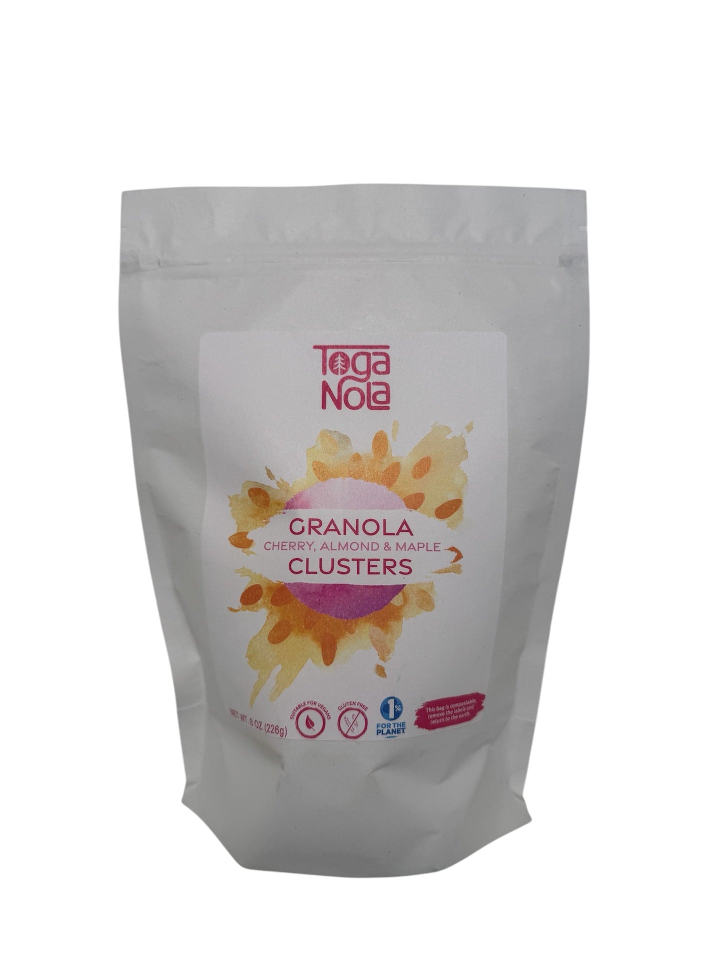 3 pack of Cherry Almond Maple Granola Clusters (8oz)