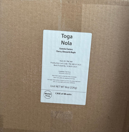 Case of Cherry, Almond & Maple Granola Clusters (12 units)