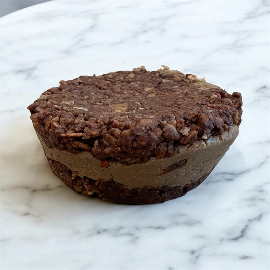 3-Pack Granola Bomb! Dark Chocolate & Quinoa Stuffed with Sunflower Seed Butter