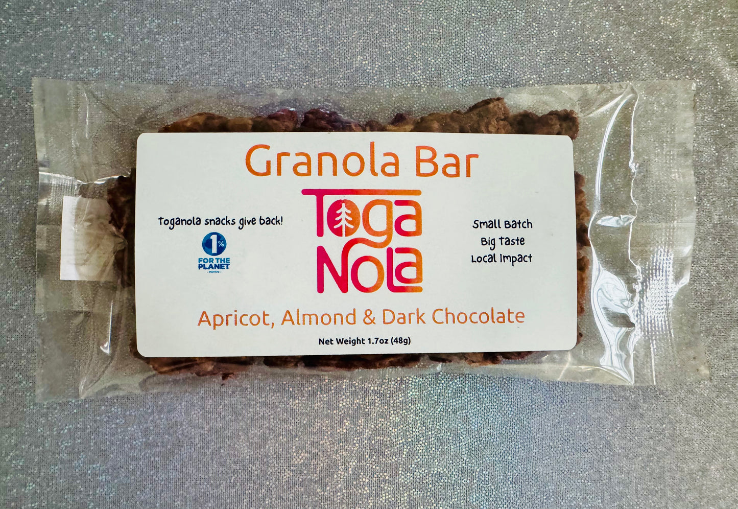Wholesale Case Granola Bar (12 units): Almond, Apricot, and Dark Chocolate